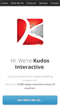 Mobile Screenshot of kudosinteractive.com
